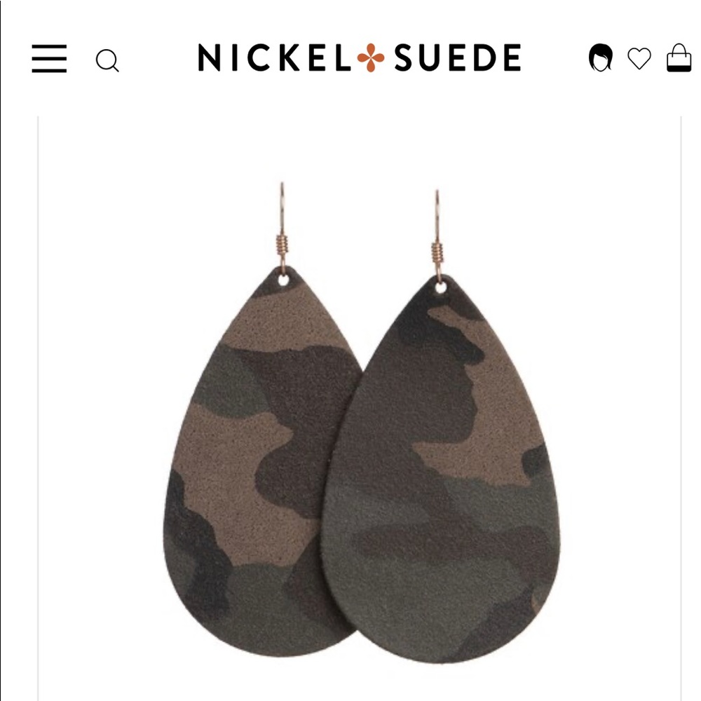 Nickel & Suede/Suede Camo - Small/never worn